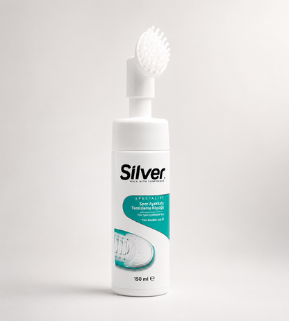 REVKIX | Fırçalı Spor Ayakkabı Bakım Temizleme Köpüğü Güçlendirilmiş Formül 150 ML