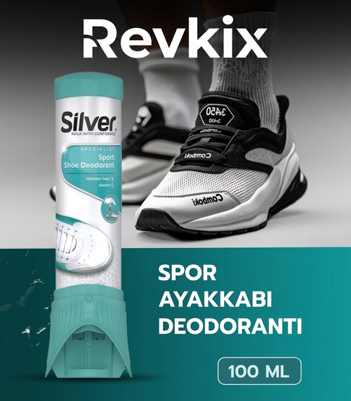 REVKIX | Ayakkabı Deodorantı Koku Giderici Önleyici 100ml